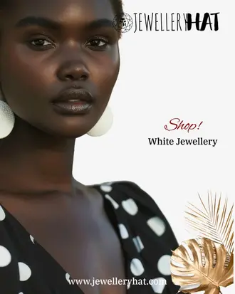 White Jewellery Elegant Jewellery in White